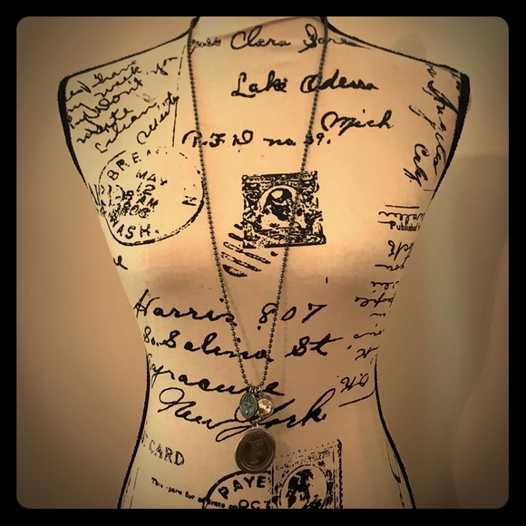 Hand Crafted Jewelry - Stamped Letter “F” Necklace